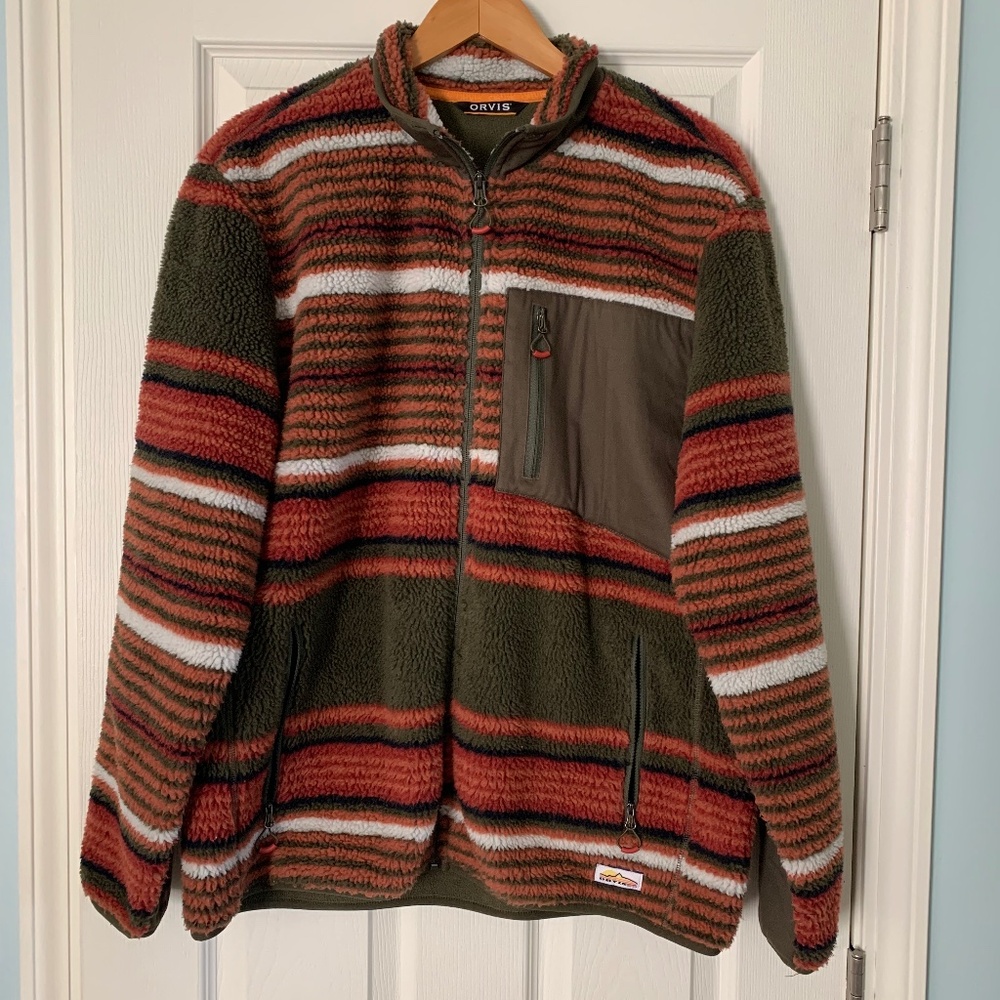 Orvis Men’s mad river fleece jacket